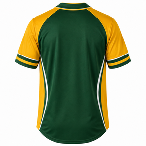 Camiseta de Béisbol Sublimada Personalizada, Manga Corta, Uniforme Deportivo para Equipo, Jersey Azul y Blanco, Ropa Deportiva Suave y Transpirable - Product Image 2