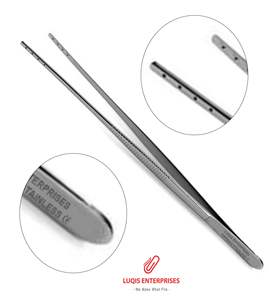 คีมจับเชนแบบ 3 ขา ปลายเปิดตรงกัน คีมผ่าตัดสแตนเลสสตีล คีมแพทย์ความแม่นยำสูง - Product Image 1