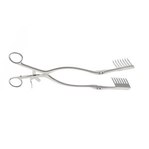 Retractor Autoretráctil con Bloqueo de Trinquete, Brazos Giratorios Ajustables, Cuchillas de 7 Puntas, Instrumento Quirúrgico de Acero Inoxidable - Product Image 5