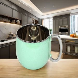 Mule à bière en acier inoxydable au design classique personnalisé Gobelet à café de voyage pour offrir en cadeau - Product Image 5