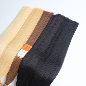 Tendance chaude 2025 kératine I pointe Extensions de cheveux couleur personnalisée 100% faisceaux de cheveux crus vietnamiens 100g soyeux lisse Remy cheveux - Product Image 5