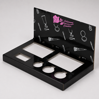 Expositor de Acrílico de Lujo Personalizado de Múltiples Niveles para Cosméticos, Perfumes, Pestañas, Lápices Labiales, para Tiendas de Maquillaje y Comercios Minoristas