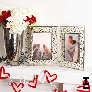 Jarrón de Flores Metálico Moderno de Tendencia Mundial para Decoración del Hogar, Jarrón de Flores Metálico Hecho a Mano por Diseñadores para una Vida de Lujo - Product Image 2