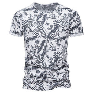 Vente en gros de t-shirts pour hommes personnalisés avec votre logo de marque, 100% coton/bambou/fibre, t-shirts unis décontractés pour hommes, t-shirts à sublimation - Product Image 3