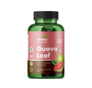 Comprimés de feuilles de goyave, mélange végétal hautement nutritif, produit de bien-être, fabricant, emballage personnalisé, approvisionnement en gros, vente mondiale - Product Image 1