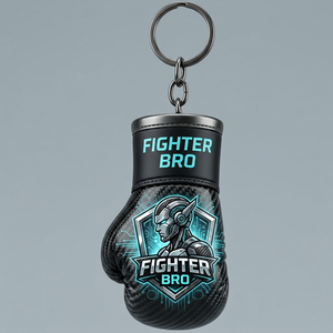 Porte-clés souvenir gant de boxe, design personnalisé, mini pendentif sportif, cadeau promotionnel pour club de fitness, entraînement, arts martiaux, combat - Product Image 1