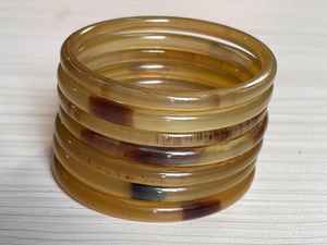 Brazalete de Cuerno de Búfalo de Alta Calidad y Gran Venta, Aspecto Lujoso, Hecho a Mano, a Bajo Precio, Forma Redonda, Diseño Clásico - Product Image 6