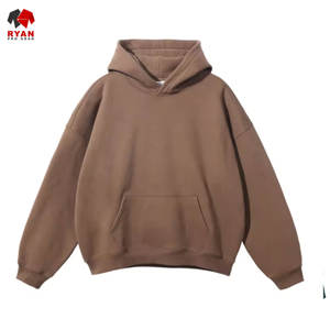 Sweat à capuche confortable et respirant en molleton 100% coton Ryan Pro Gear pour hommes avec impression de logo personnalisé, conception OEM ODM - Product Image 2