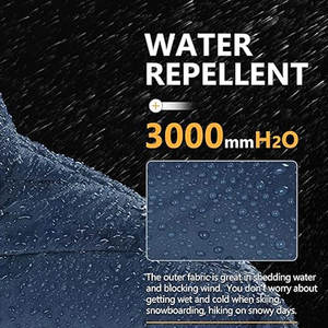 Veste matelassée pour homme sur mesure, résistante à l'eau, légère, pour l'hiver, le voyage, le ski, les activités de plein air, avec poches zippées - Product Image 4