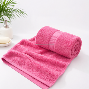 Hotel Cotton <b>Bath</b> <b>Towels</b> 300–500 GSM Soft Highly Absorbent Odour Resistant OEM Private Label Wholesale Manufacturer Supplier - Product Image 1