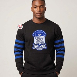 ผู้ผลิต OEM ODM รับผลิตตามสั่ง เสื้อสเวตเชิ้ตคอกลม 3 ตัวอักษร 1914 Phi Beta Sigma Fraternityinc แบบกรีก สำหรับผู้ชายและผู้หญิง - Product Image 1