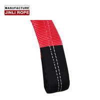 Sangle de remorquage JINLI 100% nylon haute résistance, sangle de récupération d'énergie cinétique pour 4x4, Jeep, camionnette, sauvetage tout-terrain