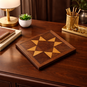 Ensemble de puzzles Tangram en bois faits à la main |   Casse-tête triangulaire en bois de rose indien |   Jeu éducatif IQ pour enfants et adultes - Product Image 3