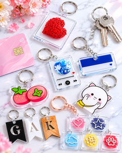 Llavero Personalizado de Acrílico/Plástico con Temática de Hadas y Estilo Anime, con Logotipo Personalizado, Duradero y Práctico para Uso Diario - Product Image 6