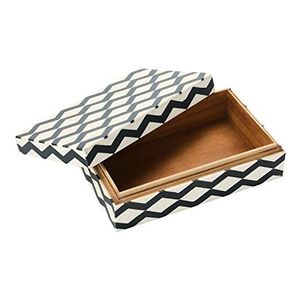 Boîte de rangement en MDF avec incrustation en résine, style unique, boîte de rangement décorative avec incrustation en résine, boîte à bijoux en résine à un prix très raisonnable - Product Image 5