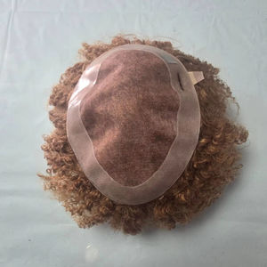 Prótesis Capilar de Cabello Humano Remy Indio con Rizos Kinky para Hombre, Base Mono - TAZ HAIR BANGLADESH - Product Image 6