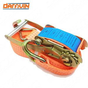 Lockable Belt Trucks Wholesale Heavy Duty Strap 5 Ton Ratchet 25mm/38mm/50mm Lashing Motorcycle Tie Down Cargo - Product Image 4