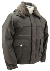 Custom Satin <b>Canvas</b> Stand Collar Bomber <b>Jacket</b> for Men Wholesale High Quality Waterproof Winter <b>Jacket</b> Customizable Colors Logo - Product Image 4