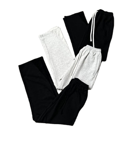 Custom High Quality Blank 100% Cotton 420gsm <b>Zip</b> <b>up</b> Hoodies and Sweatpants Set Plain Heavyweight Zipper Tracksuits for Men - Product Image 4