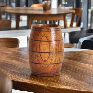 Taza de Café Latte de Madera de Diseño Clásico Moderno con Asa, Ecológica y de Gran Capacidad para el Hogar, Bar, Restaurante, Viajes y Uso al Aire Libre - Product Image 6