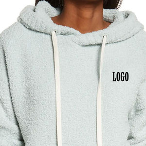 Sweat à capuche pour femme avec design personnalisable, sweat uni / poche avant, mode respirante / confortable et coupe décontractée 2026 - Product Image 5