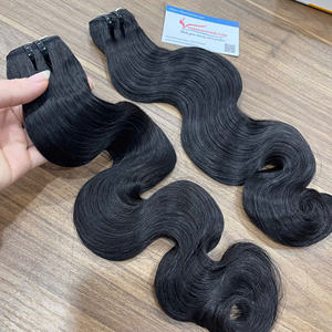 Venta al por mayor vietnamita cuerpo onda trama Extensiones de Cabello 100% cabello humano sedoso sin enredos precio de fábrica - Product Image 2