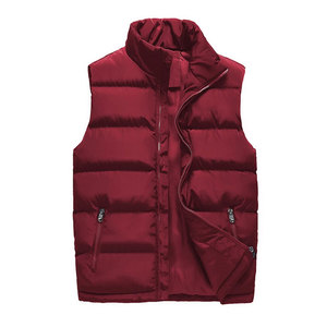 Hot Sale Men Quilted <b>Bubble</b> Puffer Waistcoat Vest Tank <b>Top</b> Padded Jacket Gilet Coat Black Outerwear In Unique Style - Product Image 2