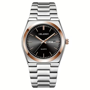 Coffret Cadeau d'Affaires de Luxe Laipute pour Hommes, Montre Analogique en Acier Inoxydable avec Bracelet en Titane, Charme Tendance pour la Nouvelle Génération B9021 - Product Image 2