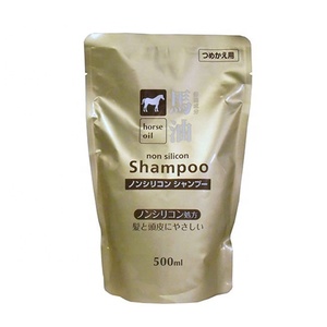 2024 Japón más vendido champú para el cabello de aceite de caballo sin silicona 500ml refrescante nutritivo hidratante Crema para el cuidado de la belleza para - Product Image 1