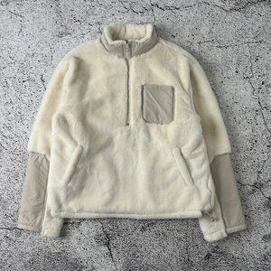 Vestes d'hiver surdimensionnées en sherpa épais, design personnalisé, unisexe, 100% coton, fermeture éclair, tissu de qualité supérieure, livraison mondiale, prix bas - Product Image 6