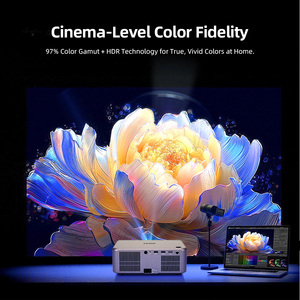 For U002 Pro <b>LED</b> Dust Proof 1080P 4K Ready HIFI Stereo Built-in Speakers Android 13 OS Smart <b>Projector</b> for 2.1 for Remote - Product Image 6