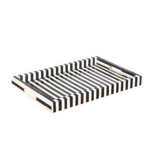 Bandeja Decorativa de Resina con Diseño Artesanal, Bandeja de MDF, Bandeja para Servir en la Cocina y Eventos a un Precio de Fábrica Muy Bajo - Product Image 4