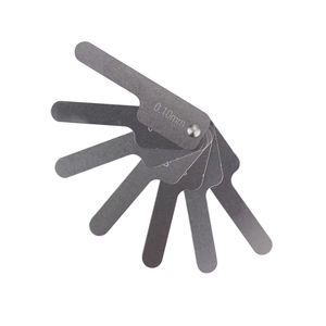 7 Pcs Dental Interproximal Reduction Gauge Ruler IPR Tooth <b>Gap</b> Measuring Instrument Stainless Steel Reusable Tool - Product Image 3