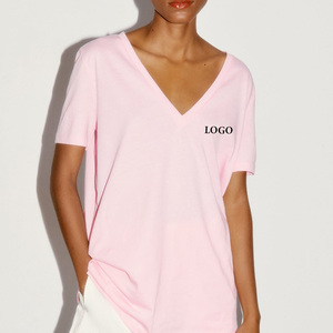 T-shirt Confortable Quotidien à Manches Courtes Coupe Décontractée Tendance OEM 2026 Col Rond Coupe Classique Style Urbain Moderne Décontracté - Product Image 2