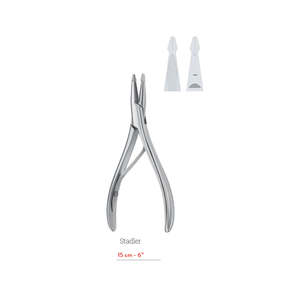 Instrumentos Quirúrgicos de Ortodoncia, Pinzas Stadler de Acero Inoxidable para Endodoncia y Ortodoncia de Dentavex - Product Image 6