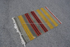 พรมผ้าฝ้าย Chindi ลายดอกไม้คุณภาพสูงสามารถซักได้ทำจากผ้ากำมะหยี่สีล้วนพ่นได้ - Product Image 5