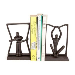 Sujetalibros Metálicos de Estilo Moderno Directo de Fábrica, Organizador de Escritorio de Hierro Premium, Soportes Metálicos para Libros para Estantes a Precio Accesible - Product Image 3