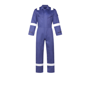 ชุดยูนิฟอร์มช่างโพลีเอสเตอร์ทนไฟ มองเห็นได้ชัดเจน พร้อมโลโก้สั่งทำ บริการอย่างมืออาชีพ ดีไซน์ระบายอากาศ สำหรับขายส่ง - Product Image 3