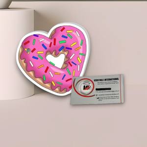Placas Acrílicas Magnéticas Personalizadas para Extensión de Pestañas con Diseños de Donut, San Valentín, Mariposa, Corazón, Cuadrado y Flor, Ecológicas y de Belleza - Product Image 6