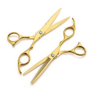 Tijeras de Entresacar para Diestros de Calidad Premium, Punta de Cuchilla Afilada de Máxima Precisión, Acero Inoxidable, para Belleza Profesional y Salón de Peluquería - Product Image 2