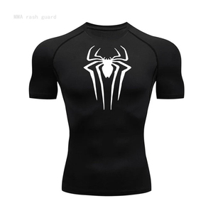 เสื้อยืดออกกำลังกายพรีเมียมสำหรับผู้ชาย พร้อมโลโก้สั่งทำพิเศษ เนื้อผ้าระบายอากาศได้ดี เหมาะสำหรับการออกกำลังกาย ฟิตเนส และเพาะกาย - Product Image 3