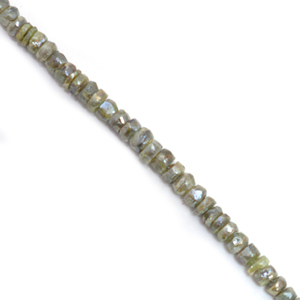 <b>Classic</b> Natural Vassonite Strand Necklace 925 Sterling Silver Handmade Gemstone Jewelry Women Trendy 15.5 Inch Unique Design - Product Image 2