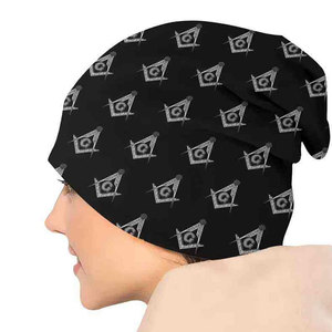 Gorros de invierno de doble capa, gruesos, lisos, personalizables con logotipo, gorros cálidos con diseño a cuadros para hombres y mujeres. - Product Image 1