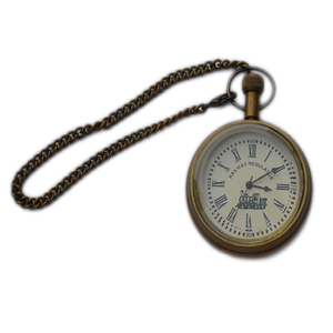 Montre de poche en laiton de bonne qualité, design léger, meilleur chronomètre, montre pendentif avec finition dorée - Product Image 3