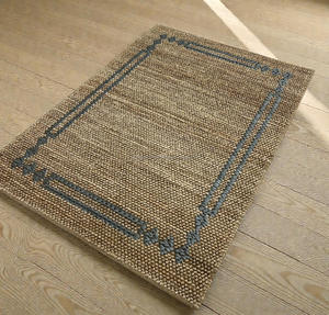 Alfombra de Yute Hecha a Mano, Alfombra Natural Trenzada Ecológica, Alfombra Rústica de Estilo Bohemio Tejida a Mano, Decoración para Sala de Estar, Dormitorio y Hogar - Product Image 3