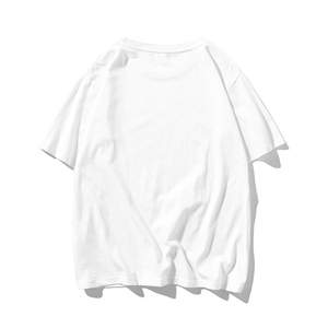 Camisetas al por mayor unisex con logo personalizado, lisas, extragrandes, para hombre, con hombros caídos, 100% algodón, manga corta - Product Image 2