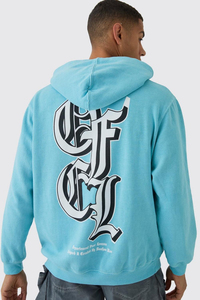 Nouveau sweat à capuche zippé surdimensionné personnalisé en coton 100% respirant, tissu French Terry 500GSM, avec logo, pour hommes, vente en gros - Product Image 3