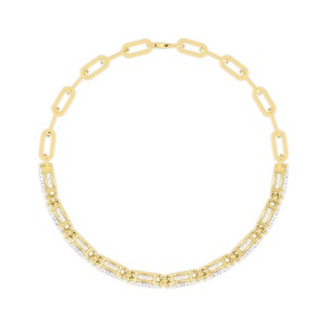 Magnifique bracelet en or jaune 14 carats avec diamants de laboratoire taille marquise de 4,21 CTW sertis en clos - Product Image 3