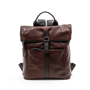 Outdoor Genuine <b>Leather</b> <b>Backpacks</b> for <b>Men</b> Premium Satchel Bags Office School Vintage Travel Briefcase Customizable Logo Design - Product Image 6