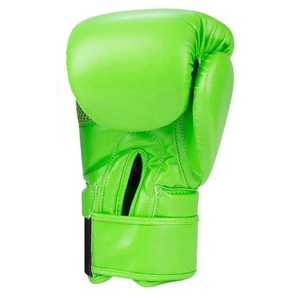 Guantes de boxeo de cuero vacuno auténtico personalizados de 1.1 mm de grosor, color verde, diseñados para rendimiento y durabilidad, guantes profesionales. - Product Image 5